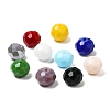 250Pcs 10 Color Opaque Solid Color Glass Beads Strands EGLA-SZ0001-22-2