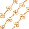 304 Stainless Steel Flower Link Chains SA-CBAE0F2-14G-1