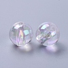 Eco-Friendly Transparent Acrylic Beads LS-PL736-2-2
