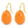 304 Stainless Steel Enamel Teardrop Dangle Earrings for Women EJEW-U023-01G-02-2