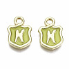 Alloy Enamel Charms ENAM-T012-03N-RS-2