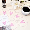 6Pcs Transparent Acrylic Cup Mats AJEW-FG0002-10B-5