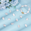 1 Strand Natural Baroque Pearl Keshi Pearl Beads Strands PEAR-SC0001-48-4