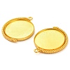 Zinc Alloy Pendant Cabochon Settings LS-FIND-NH0001-13C-G-2