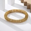 304 Stainless Steel Stretch Bangles for Women LS-BJEW-P315-02E-G-2