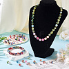 190Pcs 19 Colors Electroplate Transparent Crackle Glass Beads GLAA-TA0002-18-7