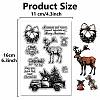 Plastic Stamps DIY-WH20018-0215-2