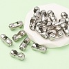 Tarnish Resistant Stainless Steel Ball Chain Connectors X-STAS-L018B-P-5
