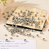  200Pcs 2 Styles 304 Stainless Steel Spacer Beads STAS-TA0002-48-5