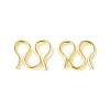 304 Stainless Steel S-Hook Clasps STAS-Z124-04D-G-1