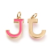 Brass Enamel Pendants KK-R139-01J-2