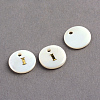 Freshwater Shell Pendants LS-SSHEL-S249-I-2