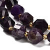 Natural Amethyst Beads Strands G-P568-B01-01-4