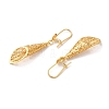 Rack Plating Brass Earrings EJEW-U012-08G-2