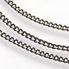 Electroplate Brass Twisted Chains CHC-E001-3-2