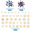  Self Adhesive Brass Stickers DIY-TA0008-48-7