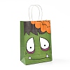 Halloween Theme Kraft Paper Gift Bags CARB-A006-01K-4