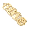 Hollow Brass Connector Charms KK-CBAE532-01A-G-2