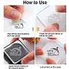 Custom Summer Theme PVC Plastic Clear Stamps DIY-WH0631-0643-3