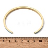 304 Stainless Steel Pave Clear Cubic Zirconia Open Cuff Bangles for Women SA-CBAC920-16G-5