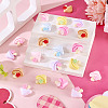 30Pcs Opaque Resin Cabochons CRES-TA0001-46-5