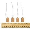 100Pcs Kraft Paper Tags AJEW-FS0001-14-5