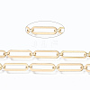 Brass Paperclip Chains CHC-S009-009KC-4