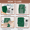 Silicone Clay Texture Mat AJEW-WH0447-047-3