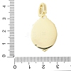 Brass Enamel Pendants KK-F886-03G-08-3