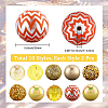 20Pcs 10 Styles Acrylic & Resin Beads Sets DIY-PA0001-02D-2