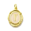 Brass Pendants KK-C088-01G-25-1