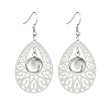 DIY Teardrop Dangle Earring Making Kits EJEW-UN00001-1