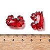Transparent Glass Enamel Beads LAMP-V001-08G-3