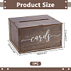Wooden Greeting Card Storage Boxes CON-WH0107-81-2