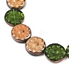 Czech Pressed Glass Beads GLAA-I061-48E-3