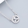 925 Sterling Silver Necklaces NJEW-BB55883-A-4