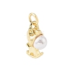 Brass Pendants KK-CBA9CBD-18G-1