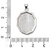 Brass Pendants KK-D367-05PG-A-3