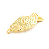 Brass Pendants X-KK-H073-04G-2