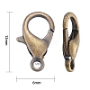 Zinc Alloy Lobster Claw Clasps E105-M-4