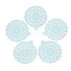 430 Stainless Steel Filigree Pendants X-STAS-S108-03C-1