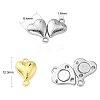 10 Sets 2 Colors Drawbench Style Aolly Magnetic Clasps PALLOY-CJ0002-41-2