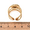 304 Stainless Steel Cuff Ring Components SA-CBA76C4-02G-03-3