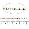 304 Stainless Steel Dapped Chains CHS-H036-01G-08-3
