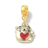 Alloy Enamel Pendants PALLOY-JF02397-01-1