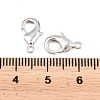 Brass Lobster Claw Clasps KK-S314-42P-3