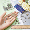60Pcs 10 Styles Tibetan Style Alloy European Beads FIND-SC0008-88-3