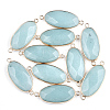 Natural Amazonite Links connectors X-G-S344-03D-1