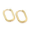 PVD Vacuum Plating 303 Stainless Steel Oval Hinged Hoop Earrings with 316 Stainless Steel Pins for Women EJEW-F285-31A-G-1