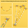 6Pcs 201 Stainless Steel Mini Spring Bead Clamps for Beading Jewelry Making TOOL-UN0001-44-4
